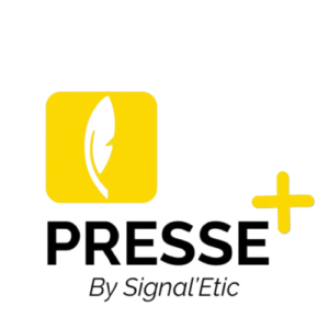 Logo press+ par signal Etic