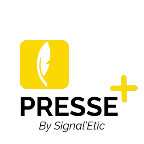 Logo press+ par signal Etic